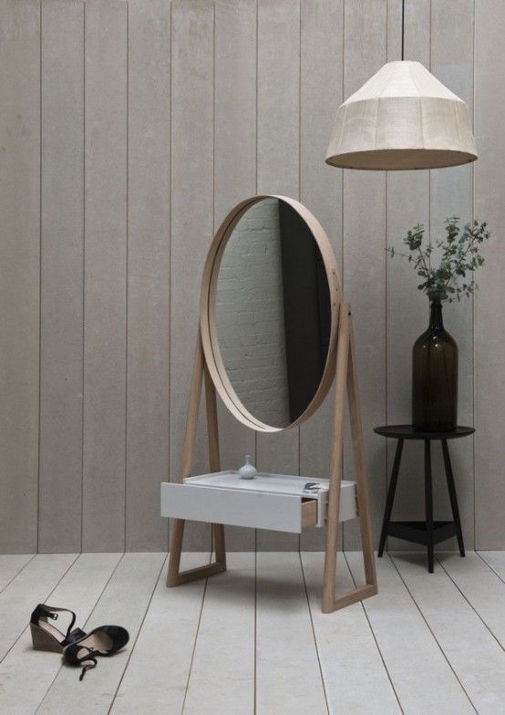 Gentle Feminine Mirror With A Drawer | 家具のアイデア, 家具 .