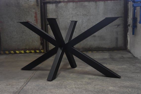 Metal Dining Table Base, Spider Steel Dining Table Base. Modern .