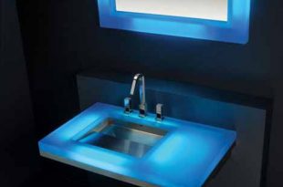 Glowing at Night Colorful Resin Basins - Erb Concept by Neo-Metro .