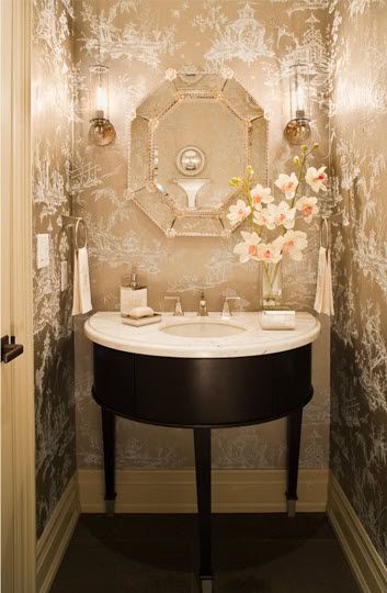 small elegant bathroom gorgeous powder rooms that can amaze .