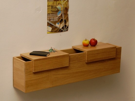 Hallway Chest With Hidden and Easy-To-Access Storage Spaces - DigsDi