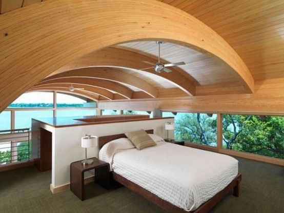 Incredible Hammock-Shaped Design Of a Guest House | Small modern .