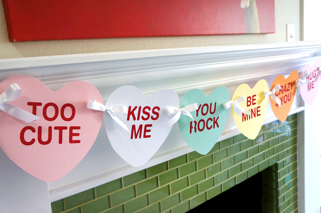 Valentine's Day DIY Bunting | The Party People, online magazi