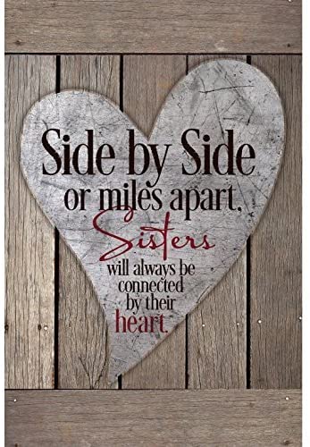Amazon.com: Sisters Wood Plaque with Inspiring Quotes 6x9 - Classy .