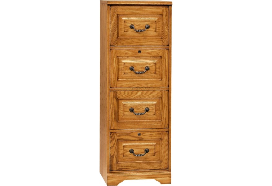 Winners Only Heritage Traditional 4 Drawer File with 2 Locking .