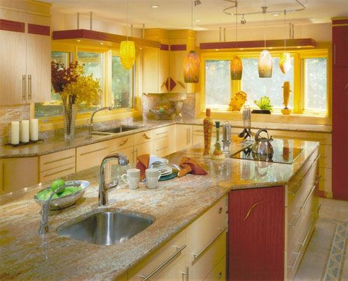 How To Design A Yellow Kitchen: Gorgeous and Comfortable | Yellow .