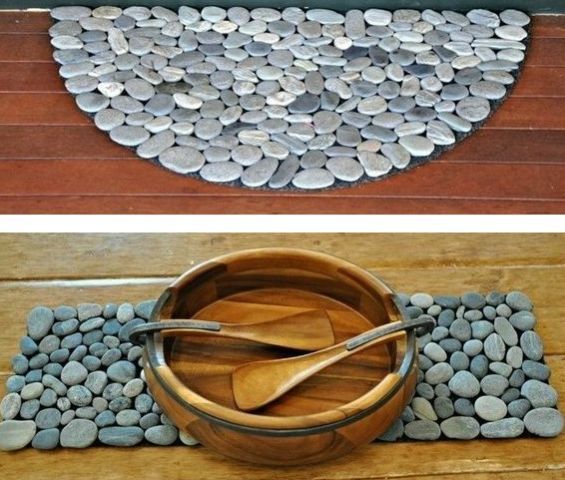 How To Incorporate Pebbles Into Your Home Décor: 28 Ideas | Decor .