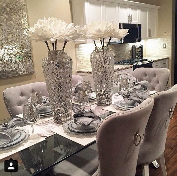Dinner Room Decoration Ikea | Dining room table centerpieces .