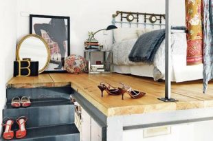 29 Impressive And Chic Loft Bedroom Design Ideas - DigsDi