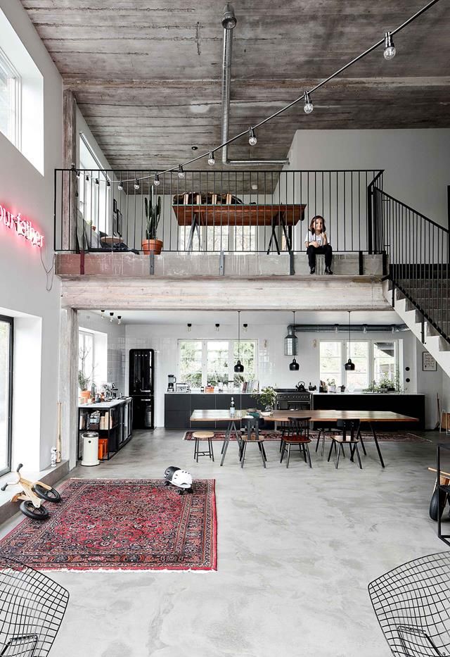 A ski factory's industrial chic loft home conversion | Industrial .