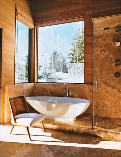 impressive-chalet-bathroom-decor-ideas-38 - Home Architecture and .