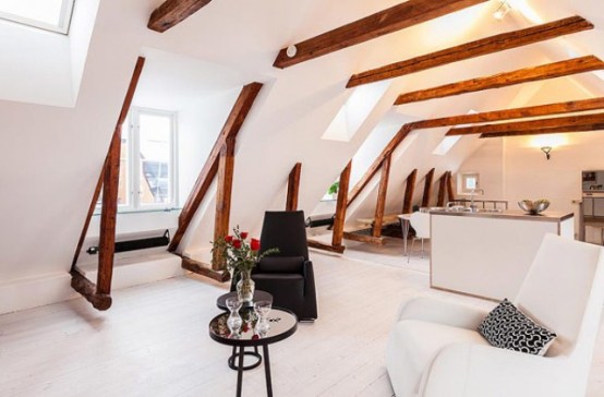 Impressive Two-Storied Apartment In Stockholm - DigsDi