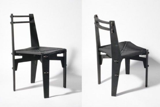 Industrial Chair Collection Made Without Glue Or Screws | DigsDigs .