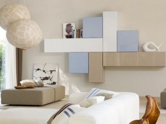Inspiration Photos Of Living Room Storage Organizing Sistema Concept by
Doimodesign