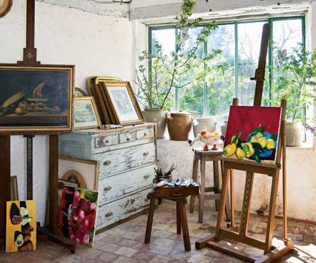 Art Studio Ideas, How to Design Beautiful Small Spaces Expanding .