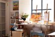 40 Artistic Home Studio Designs. Here To Inspire You. | Art studio .