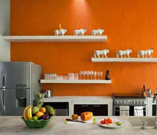 Mexico's Orange squeeze | Orange kitchen decor, Orange kitchen .