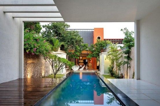 Inspiring Mexico Residence Built With Original Maya Tools | Indoor .