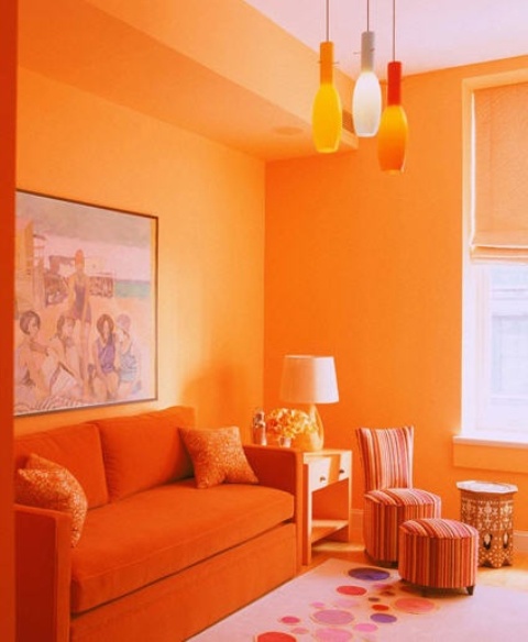 30 Inspiring Ripe Orange Room Designs - DigsDi