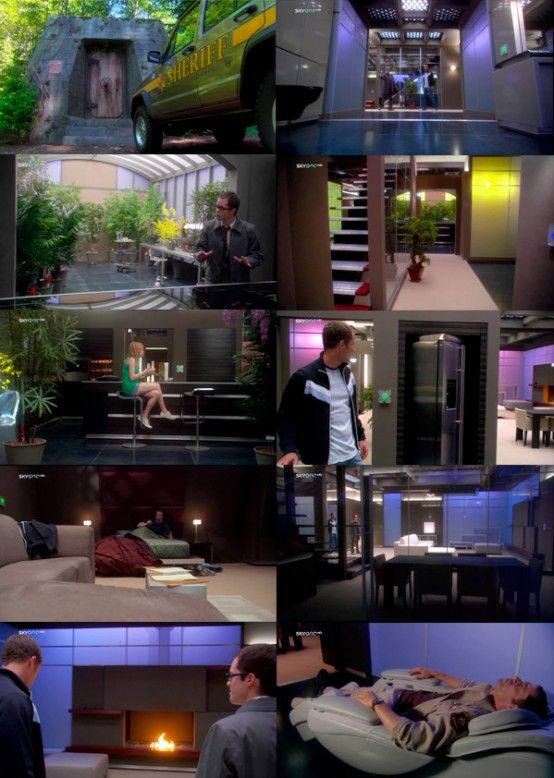 Interior Design of House Of Future From Eureka TV Series | Home .