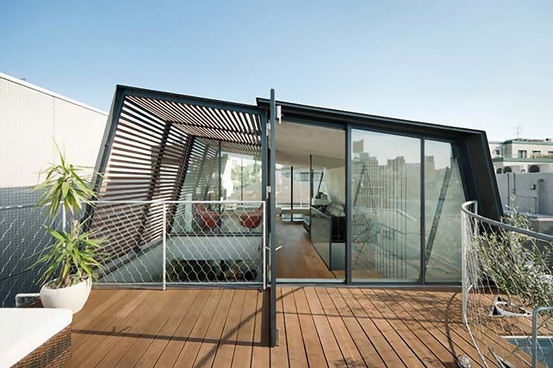 rooftop patio extension | Rooftop terrace design, Townhouse .