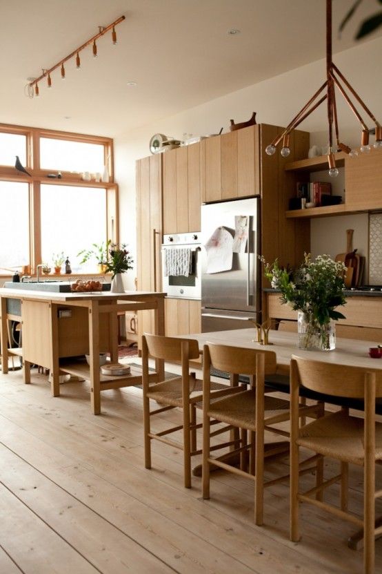 Kitchen Design With Norwegian And Japanese Details In Decor | Sàn .