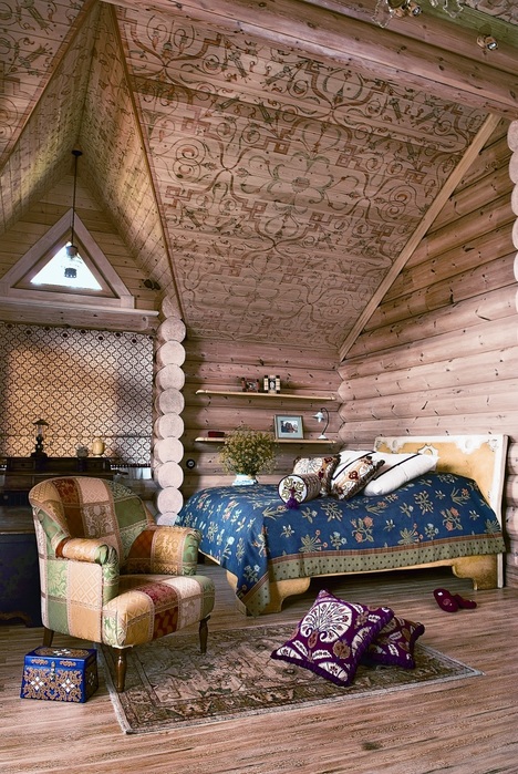 siberian tale-large siberian house with eclectic style 12 - The .