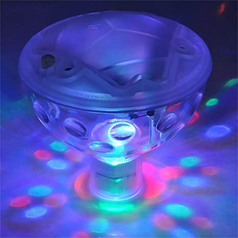 Amazon.com: Pool Lights Floating Underwater LED Disco Light Glow .