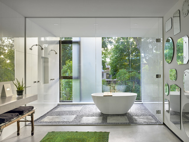 See How Lighting Gives These Bathrooms Their Spa-Like Fe