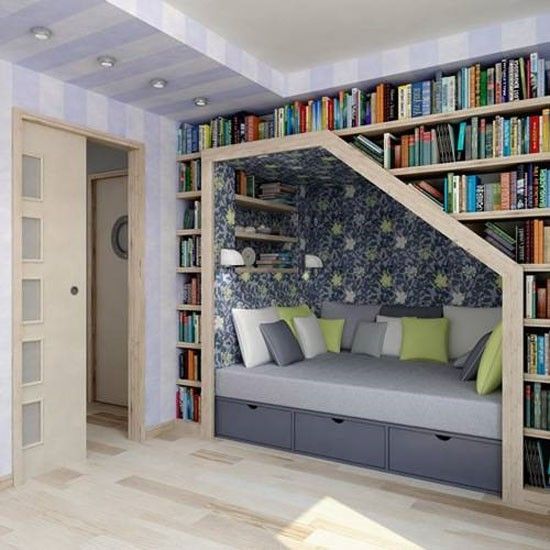 reading nooks for kids | Reading nook...lovely space for the kids .