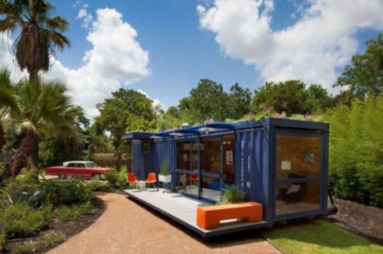 Low Cost Guest House Of A Shipping Container - DigsDi