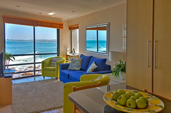 The Seaside Luxury Apartment lounge with comfortable sofa has .