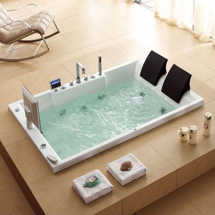 Image result for large bathtub for two | Large bathtubs, Bath tub .