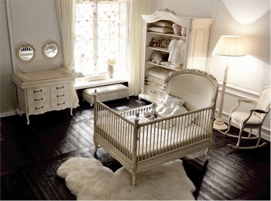 Luxury Baby Girl Nursery Notte Fatata by Savio Firmino