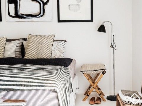 House Envy: Majorca Magic | Black walls bedroom, Home bedroom, Ho