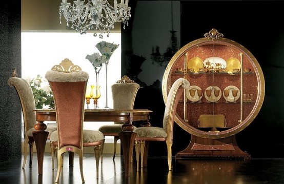 BD Design: Luxury Dining room Design - Tiffany by AltaMo