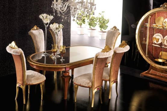 BD Design: Luxury Dining room Design - Tiffany by AltaMo
