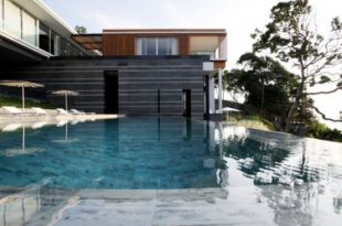 Luxury Modern Villa With Infinite Water Surface - DigsDi