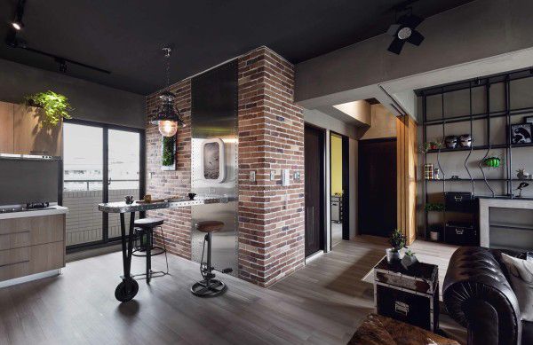 Marvel Heroes Themed Apartments With Industrial Touch | Industrial .