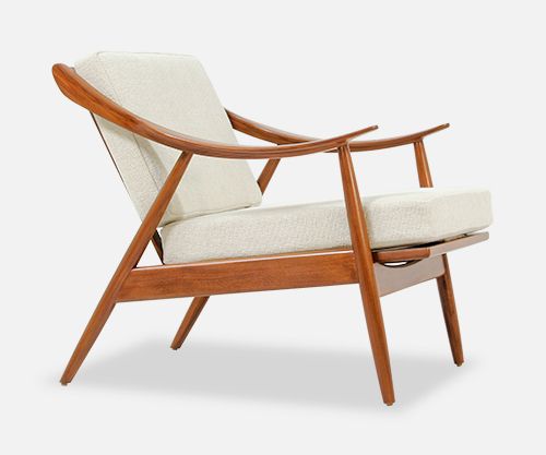 Danish Modern L.A. | Danish Modern Afromosia Teak Lounge Chair .