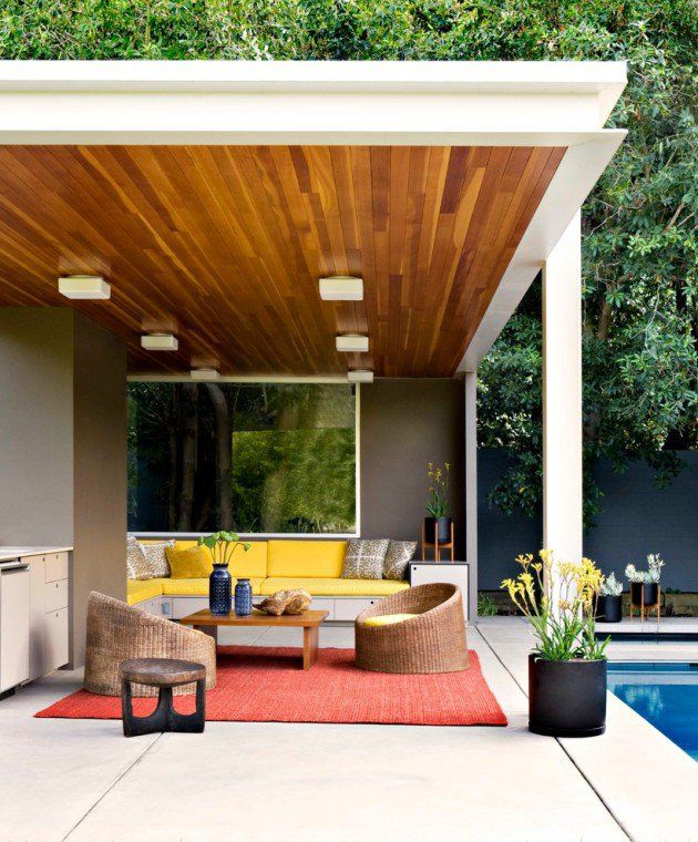 21 Stunning Midcentury Patio Designs For Outdoor Spaces | Modern .