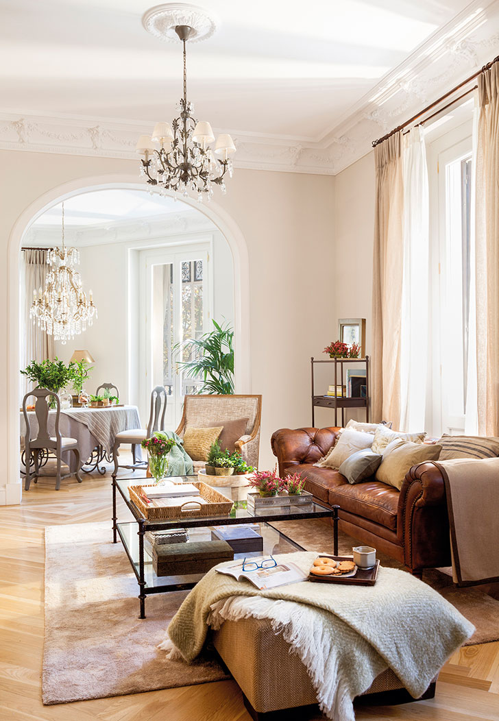 Warm classics: beautiful apartment in Madrid 〛 ◾ Фото ◾Идеи .
