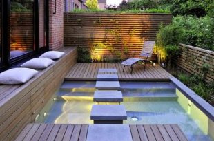 Mini Spa Design for Small Terraced Houses | Small house garden .