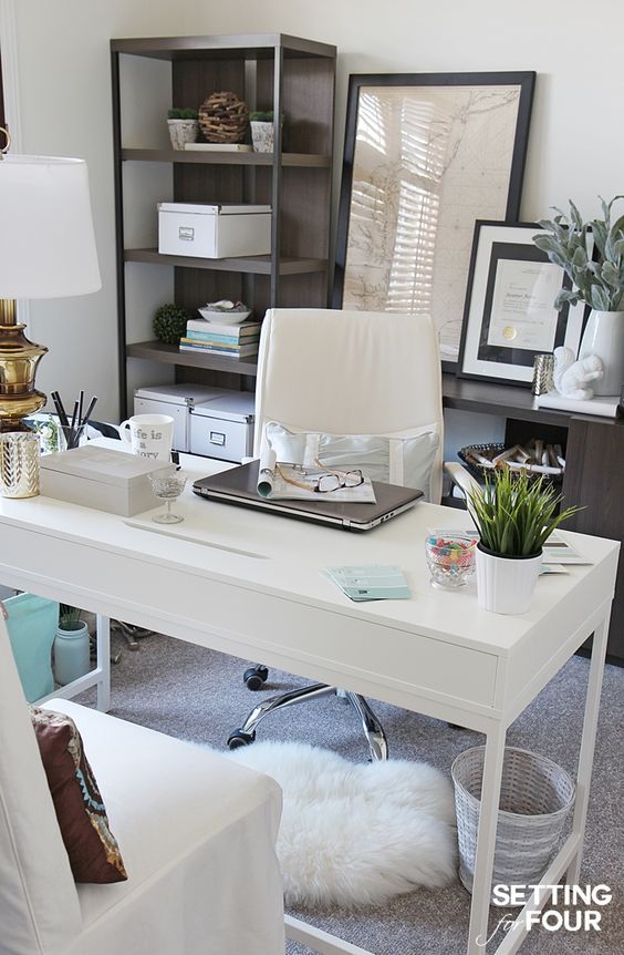 Home Office Makeover - Before and After | Home office design, Home .