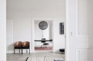 Minimalist Copenhagen Apartment For A Large Family - DigsDi