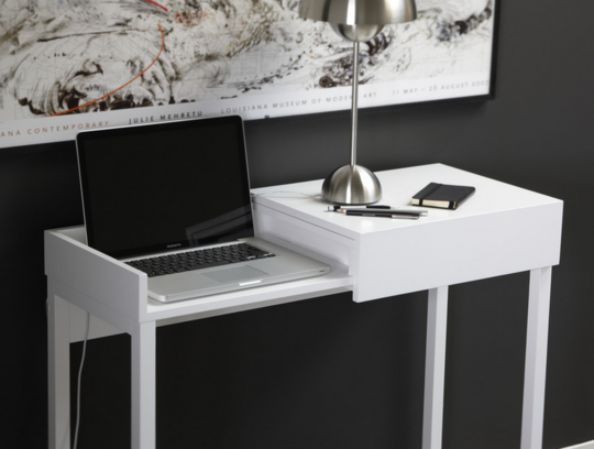 High & Low: Hidden Laptop Desks | Laptop desk, Hidden desk .