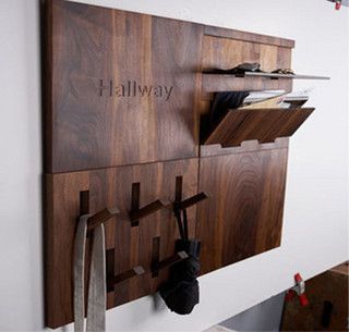 New inspiration: Modern and Compact Hallway Storage Solution Made .