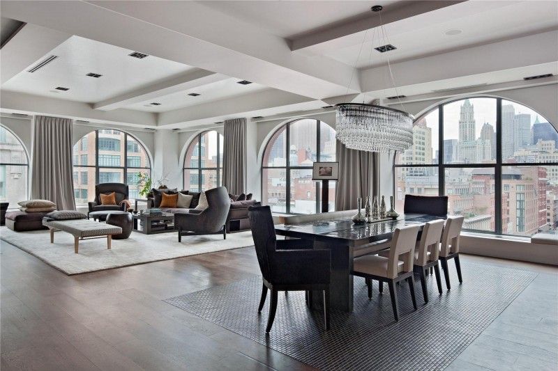 Two Spectacular Lofts in Tribeca | Luxury loft, New york loft .