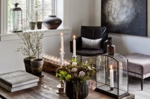 Modern And Industrial Danish Home With Dramatic Touches - DigsDi