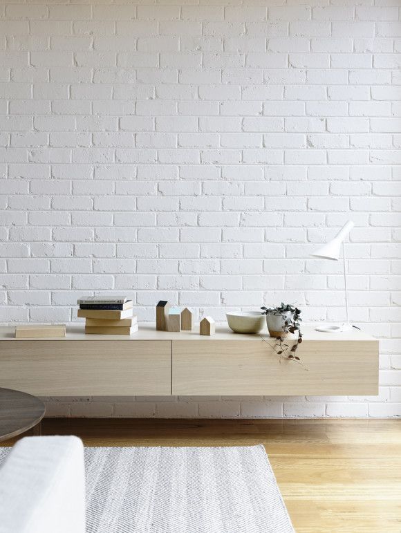 Modern interior design ideas that brighten up brick walls with .